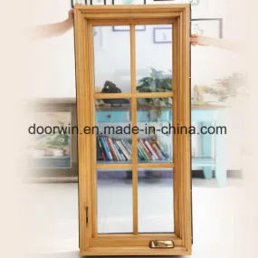 DOORWIN 2021High Quality Aluminum Wood Window, Aluminum Wood Window with Beautiful Divided Light Grille - China Window, Aluminum Window