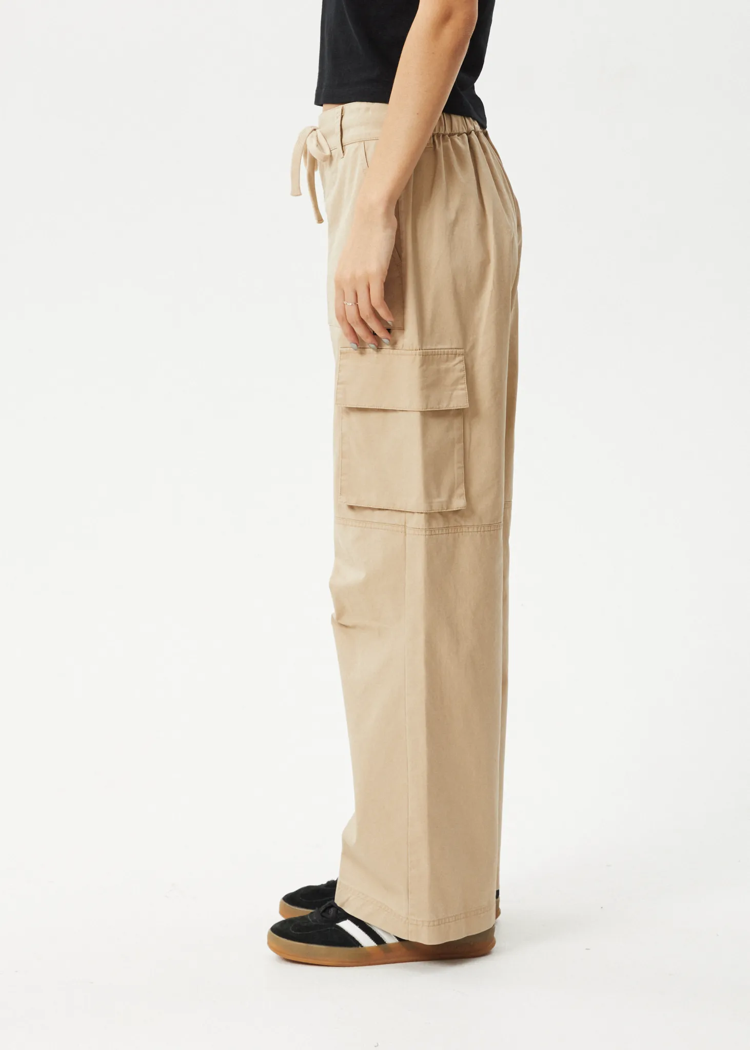 AFENDS Womens Apprentice - Cargo Pants - Taupe