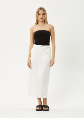 AFENDS Womens Lexi - Maxi Skirt - Off White