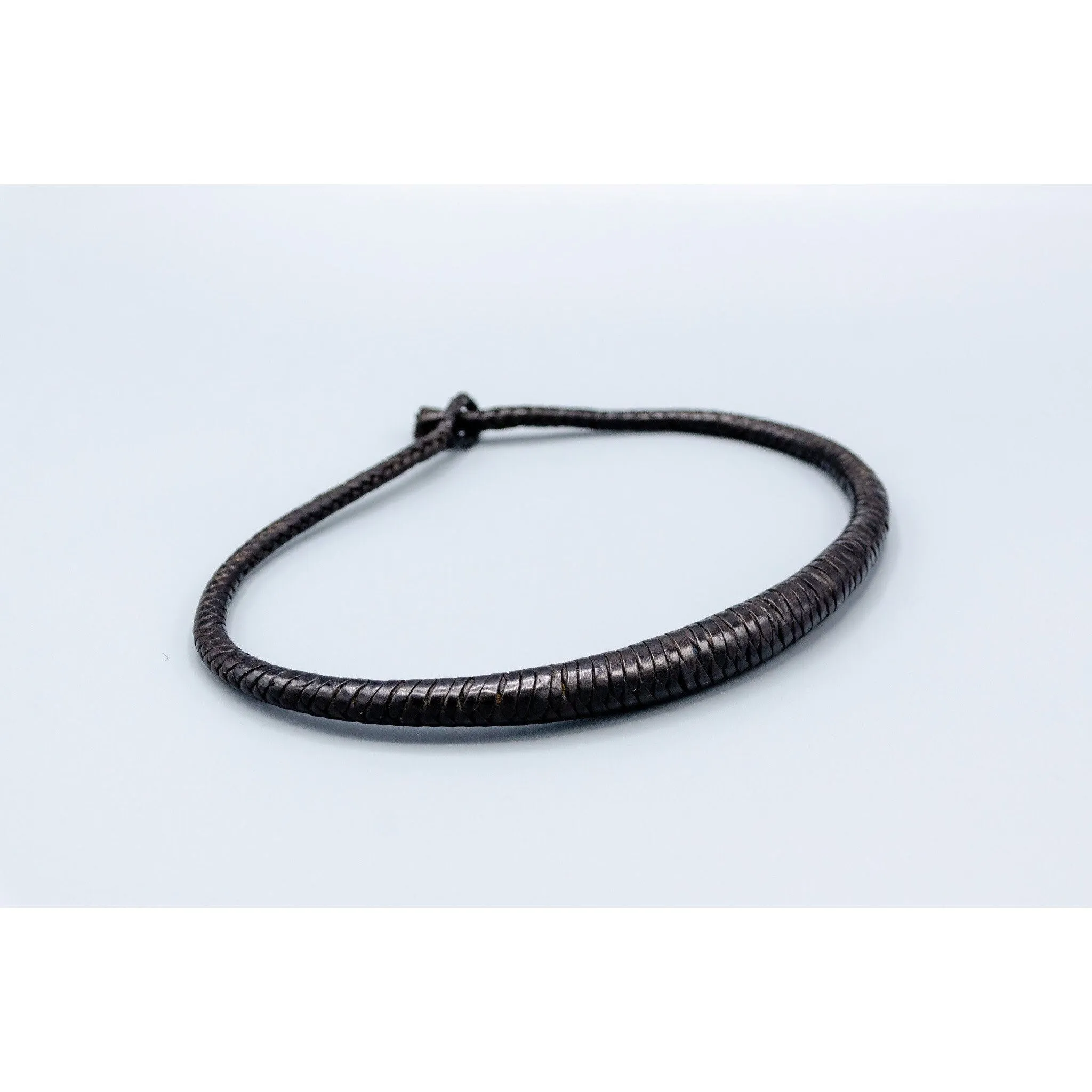 African Genuine Leather Choker