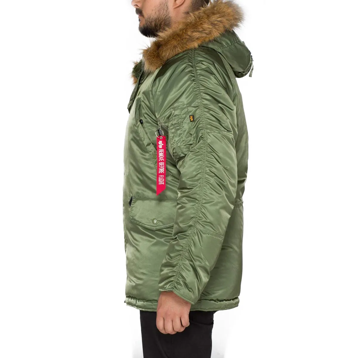 Alpha Industries N3B Hooded Parka Sage Green