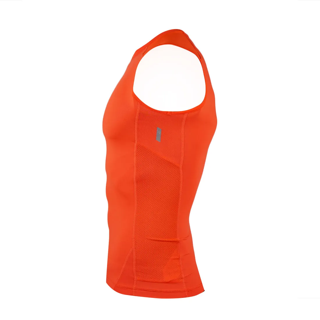 ALX Men's Tight Sleeveless Top ORANGE