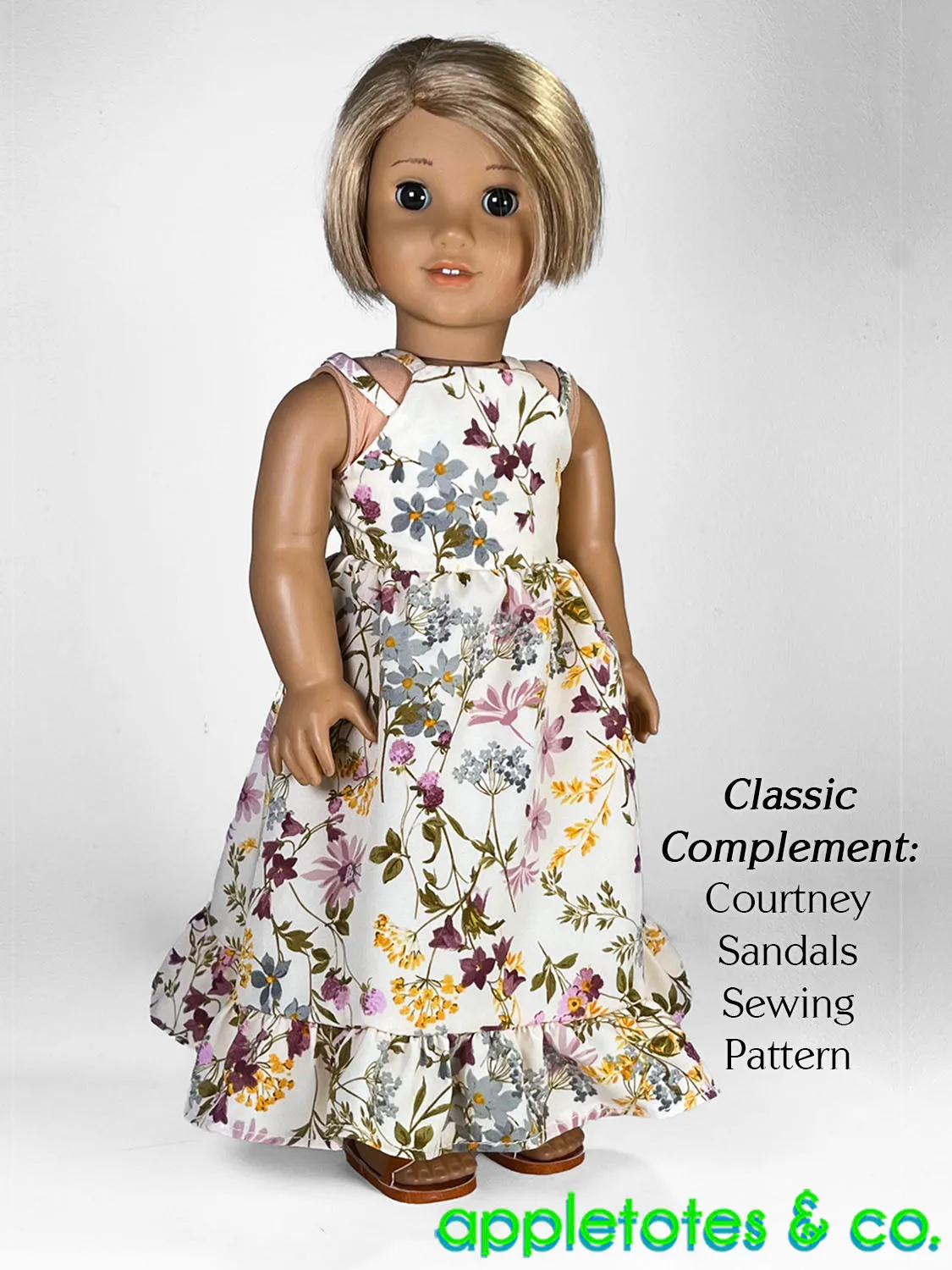 Amor Dress 18 Inch Doll Sewing Pattern