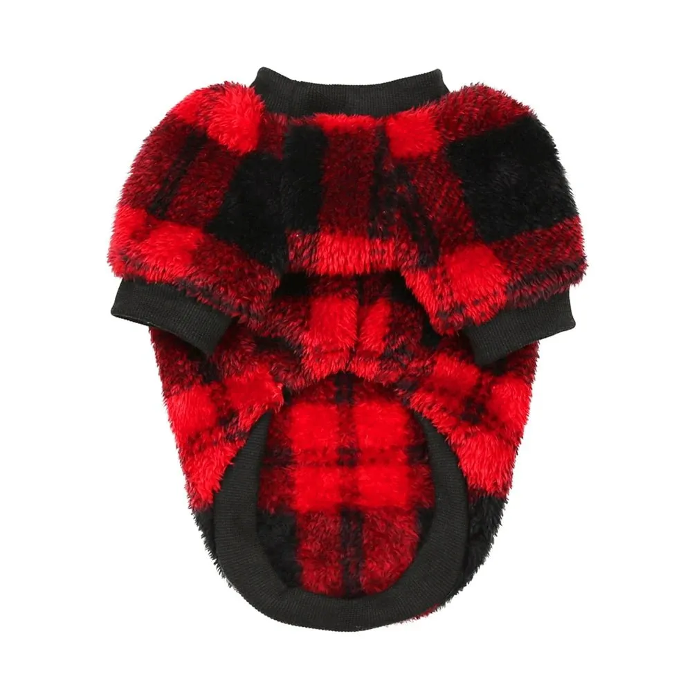 Anniepaw Winter Dog Sweater for Small Dogs Plush Warm Dog Clothes Soft Puppy Coat Jacket Chihuahua Teddy Puppy Clothes Dog Outfits