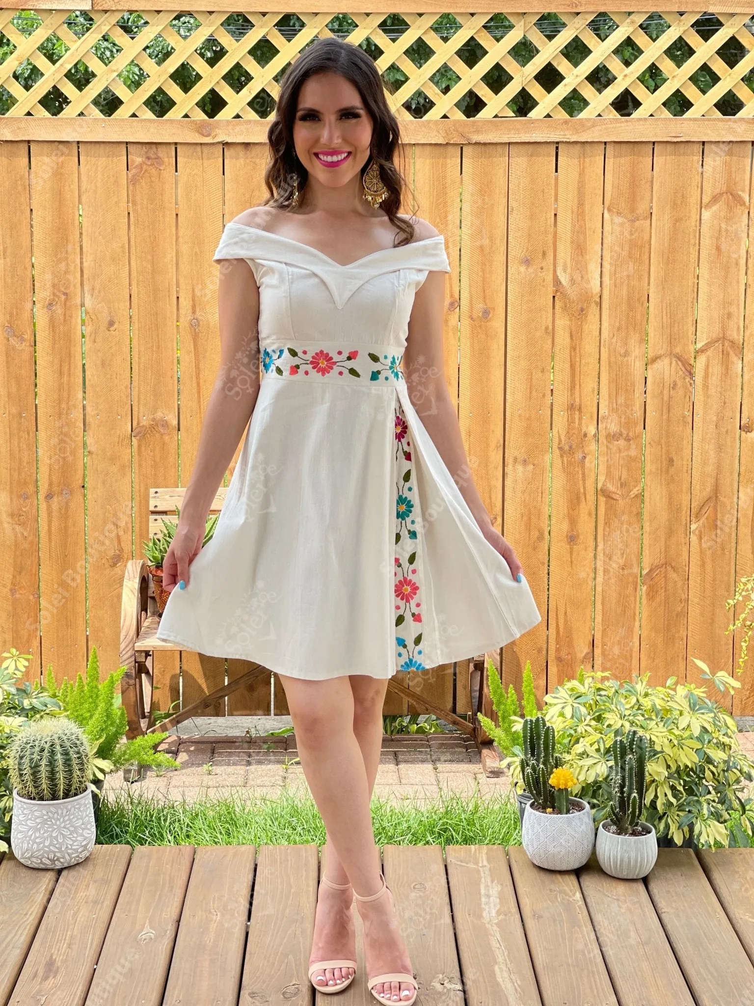 Aura Maria Floral Dress