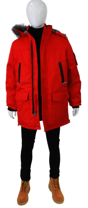 AWAKNDLAND,PATCH POCKET-PARKA-CASUAL JKTS-AM1055-RED