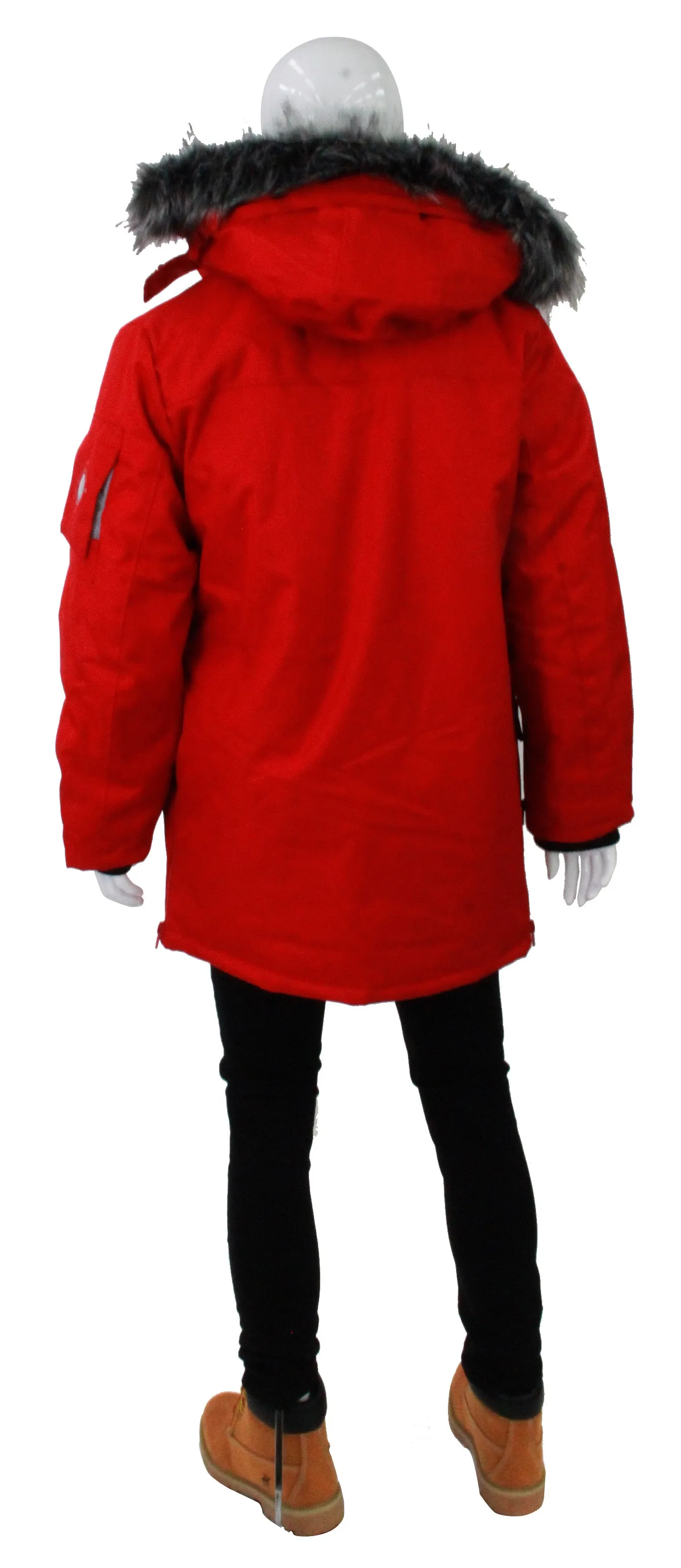 AWAKNDLAND,PATCH POCKET-PARKA-CASUAL JKTS-AM1055-RED