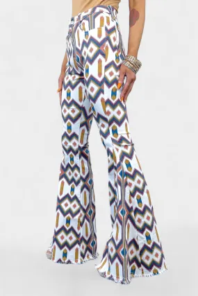 Aztec Flared Jeans