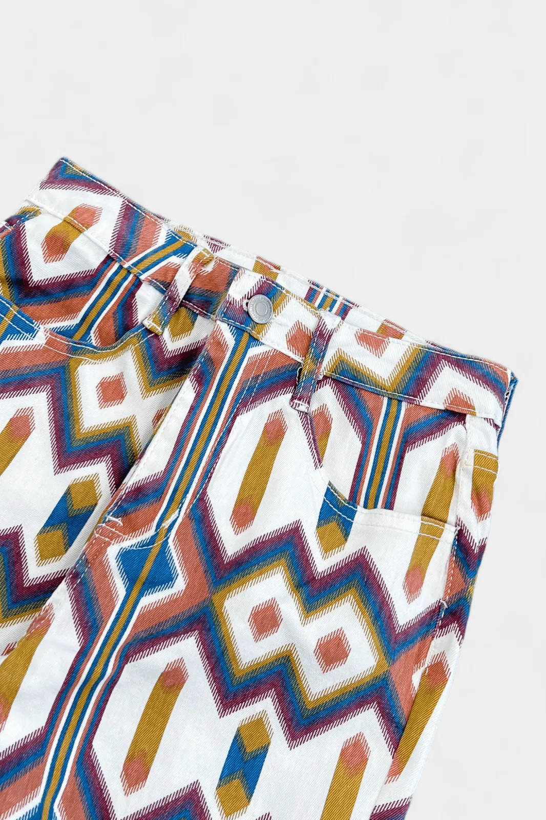 Aztec Flared Jeans