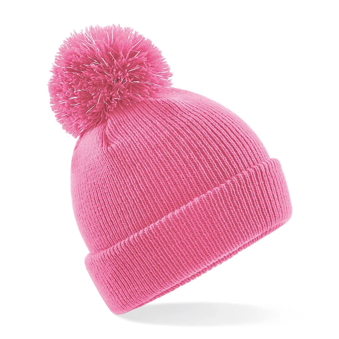 Beechfield Junior Reflective Bobble Beanie