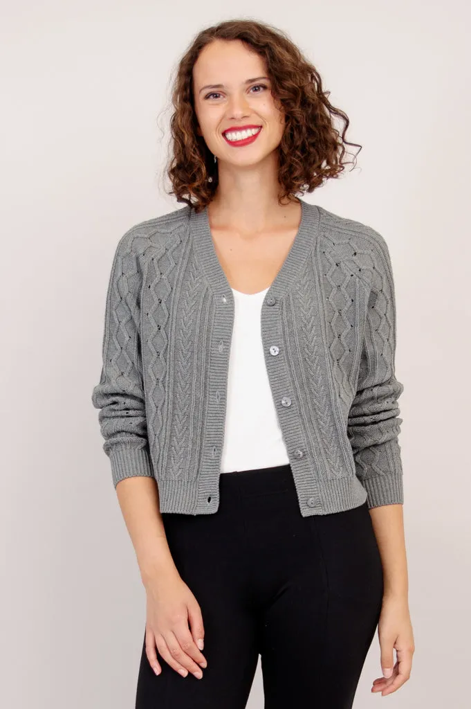 Bena Cardigan, Grey