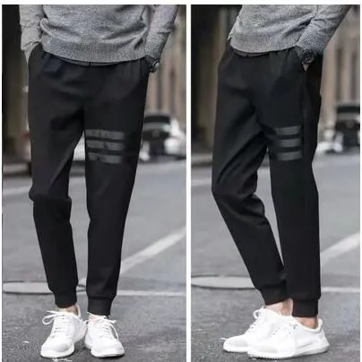 Big Size Casual Men Joggers Pants 2018 summer Loose Wide Cargo Pants Cotton Jumpsuit Elastic Waist Harem tactica Trousers  M-6XL