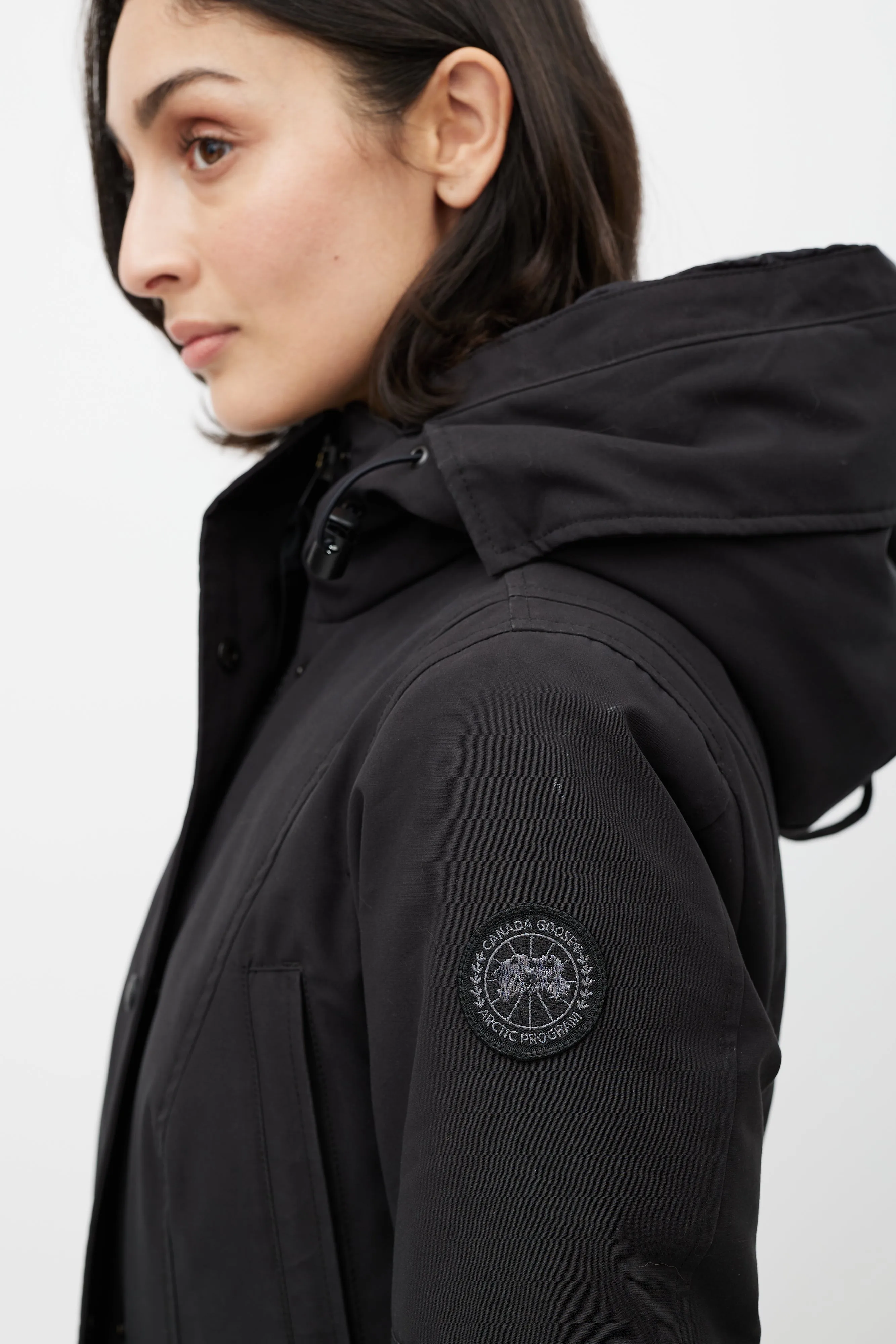 Black Kinley Down Parka