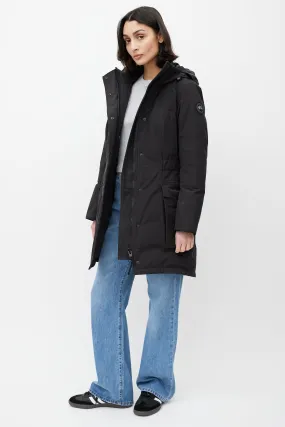 Black Kinley Down Parka