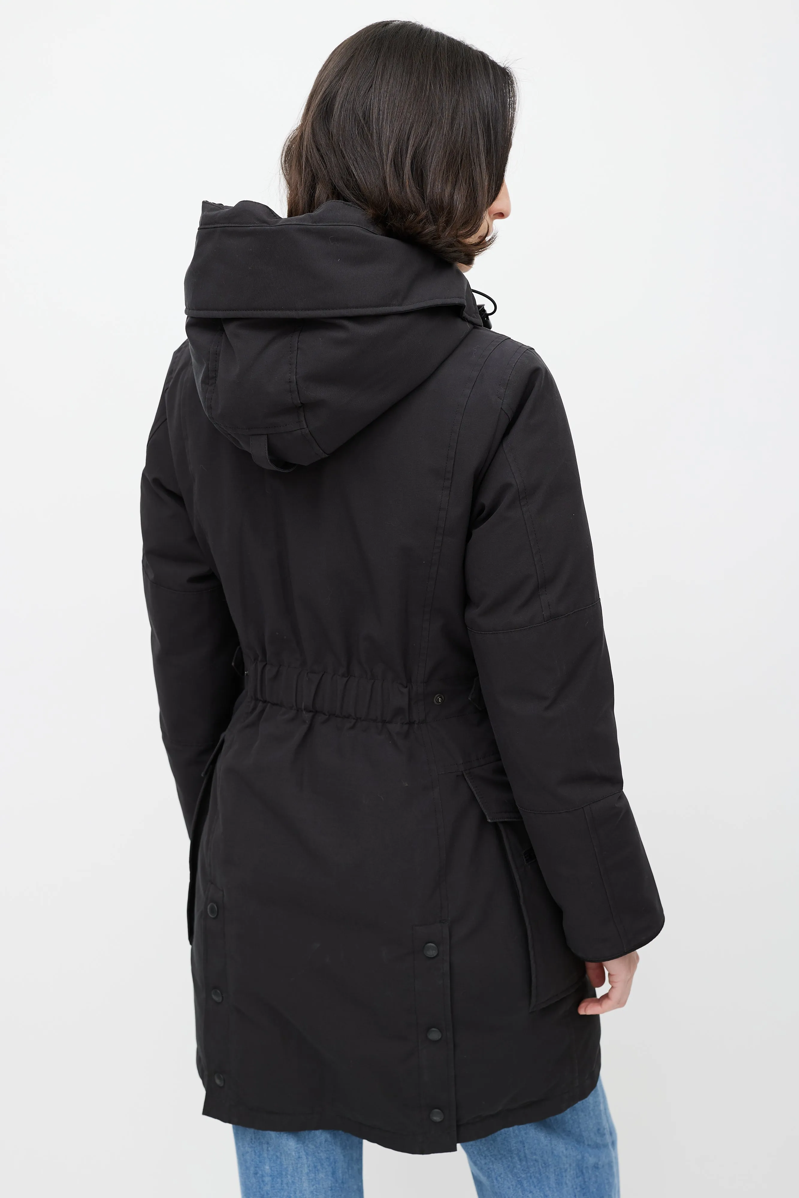 Black Kinley Down Parka