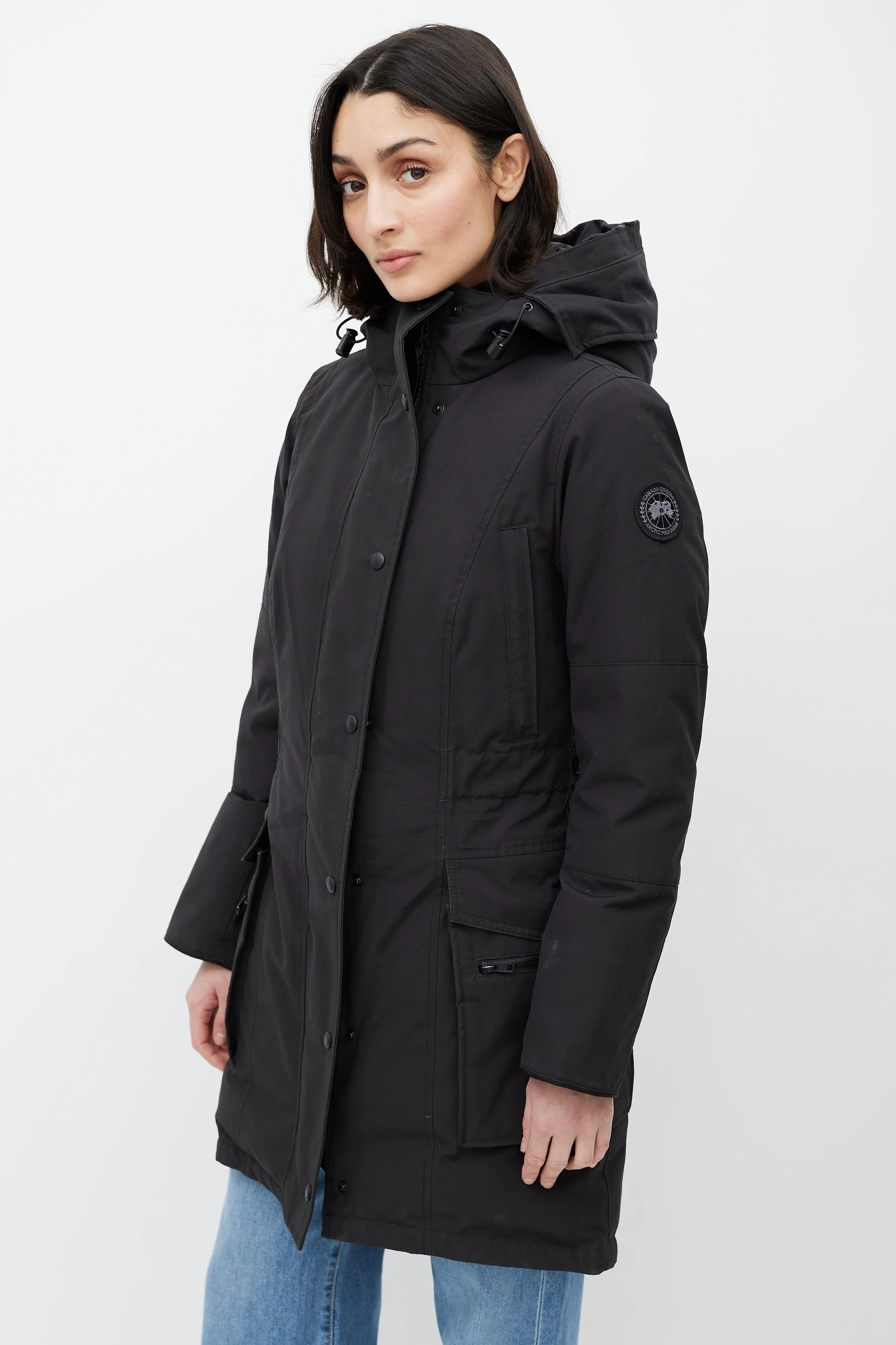 Black Kinley Down Parka