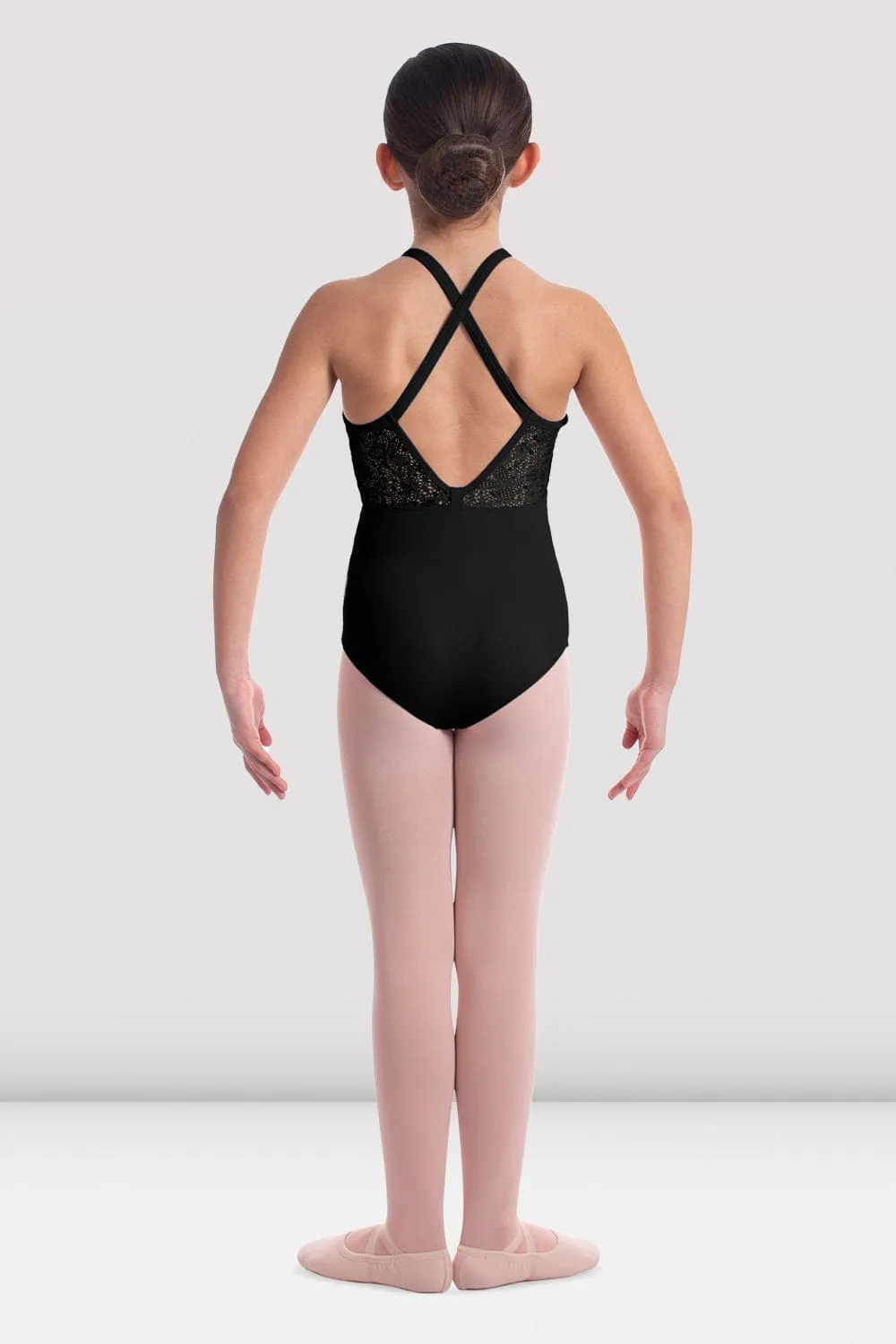 Bloch M1546C Lace Cross Back Cami Child Leotard