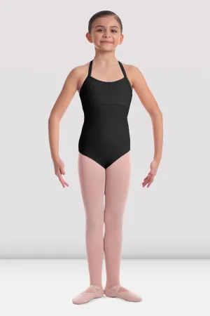 Bloch M1546C Lace Cross Back Cami Child Leotard