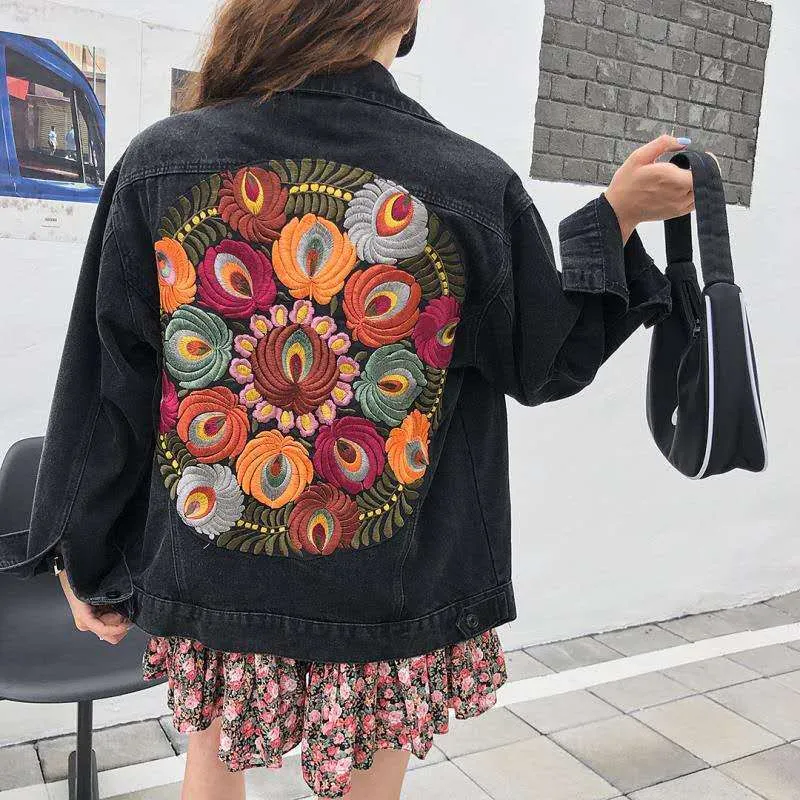 British Style Loose Denim Jacket