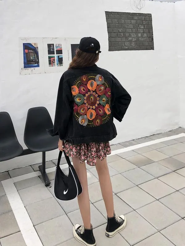 British Style Loose Denim Jacket