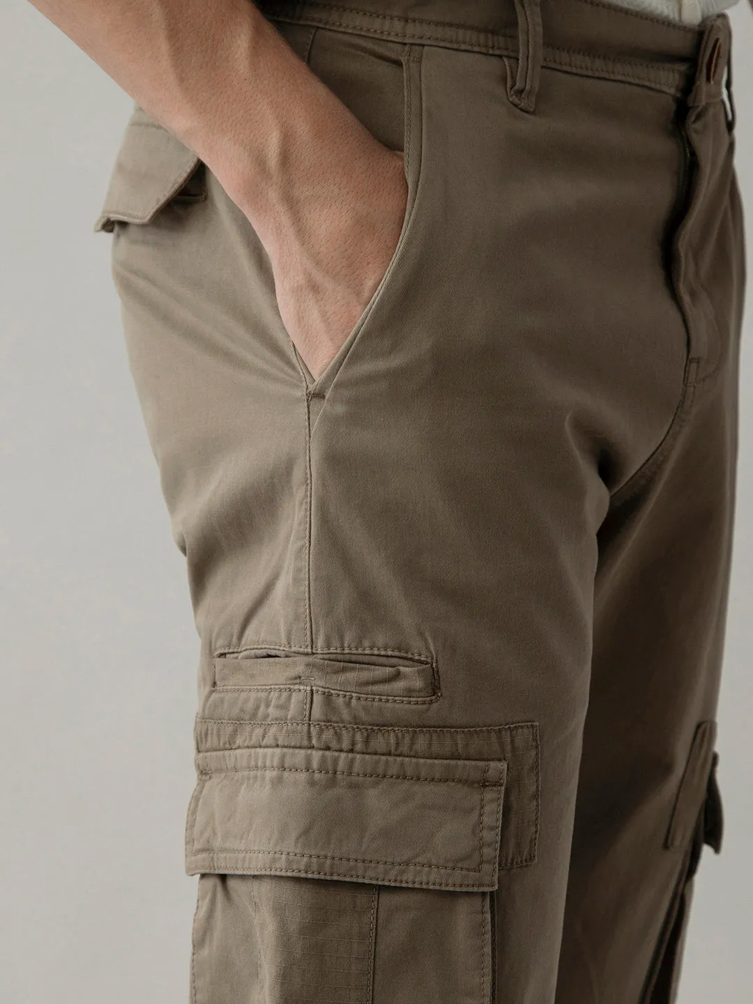 Brown Cargo Pants