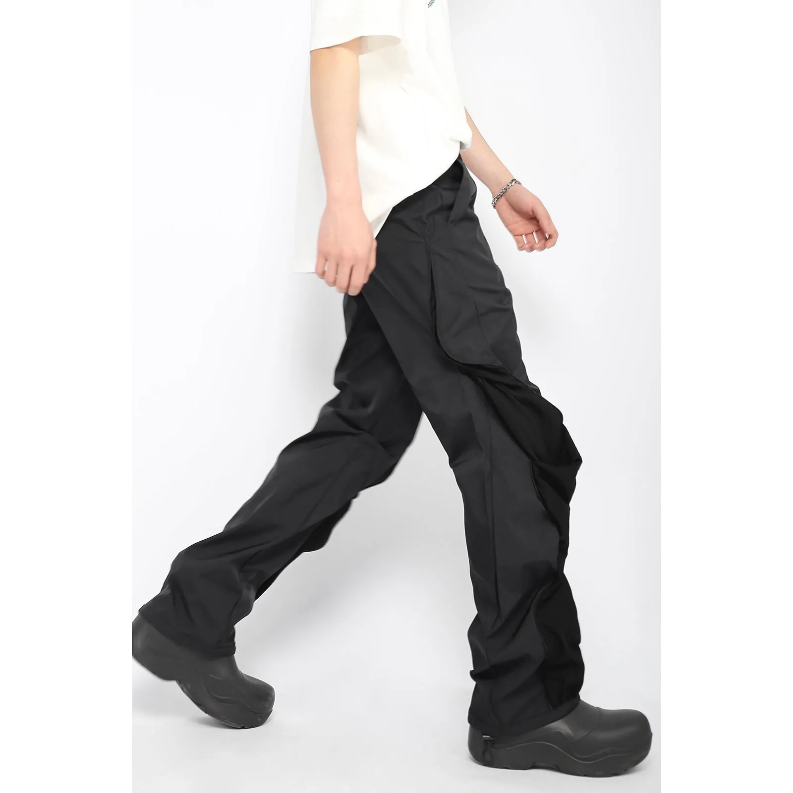 Bunched Detail Cargo Pants