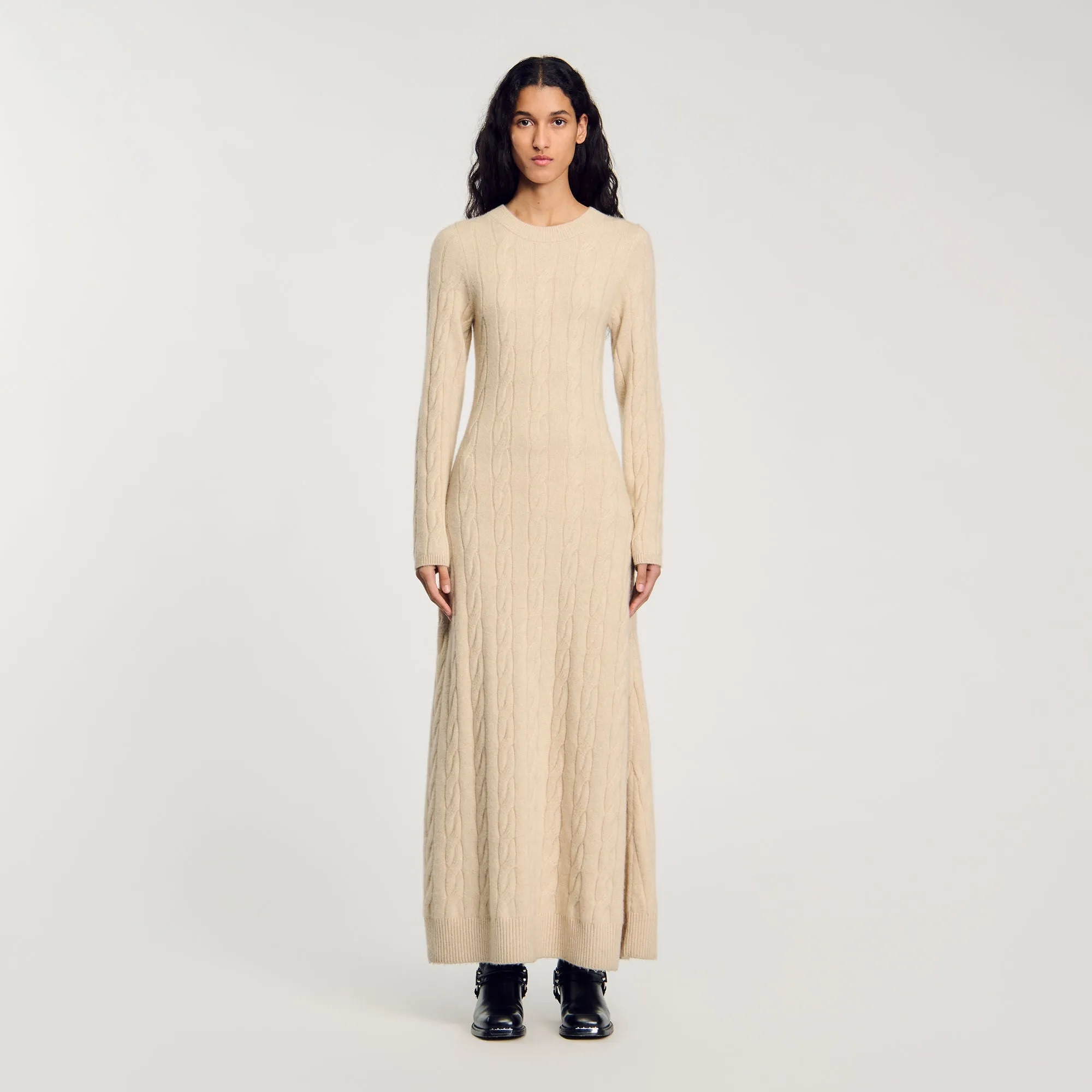 Cable Knit Maxi Dress