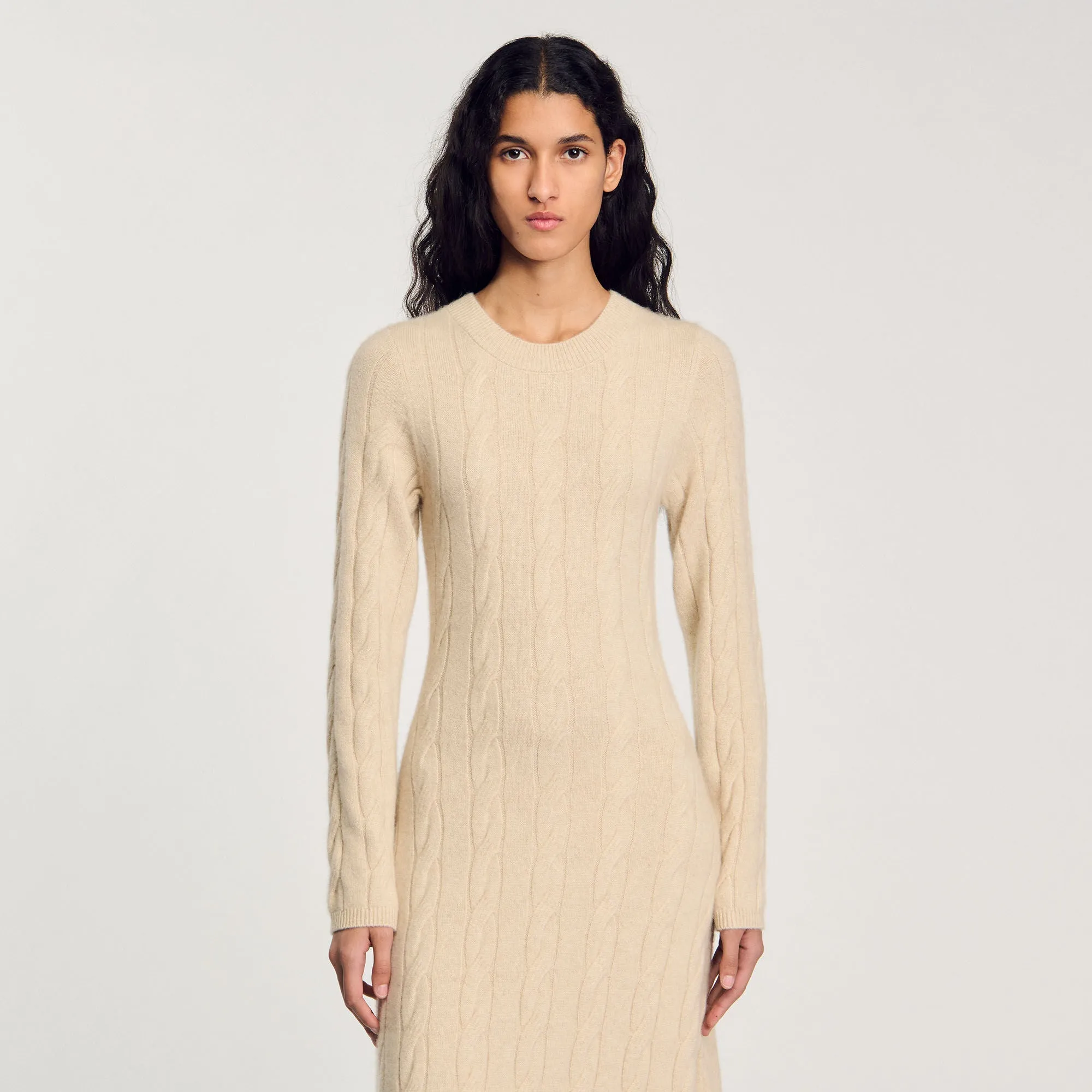 Cable Knit Maxi Dress