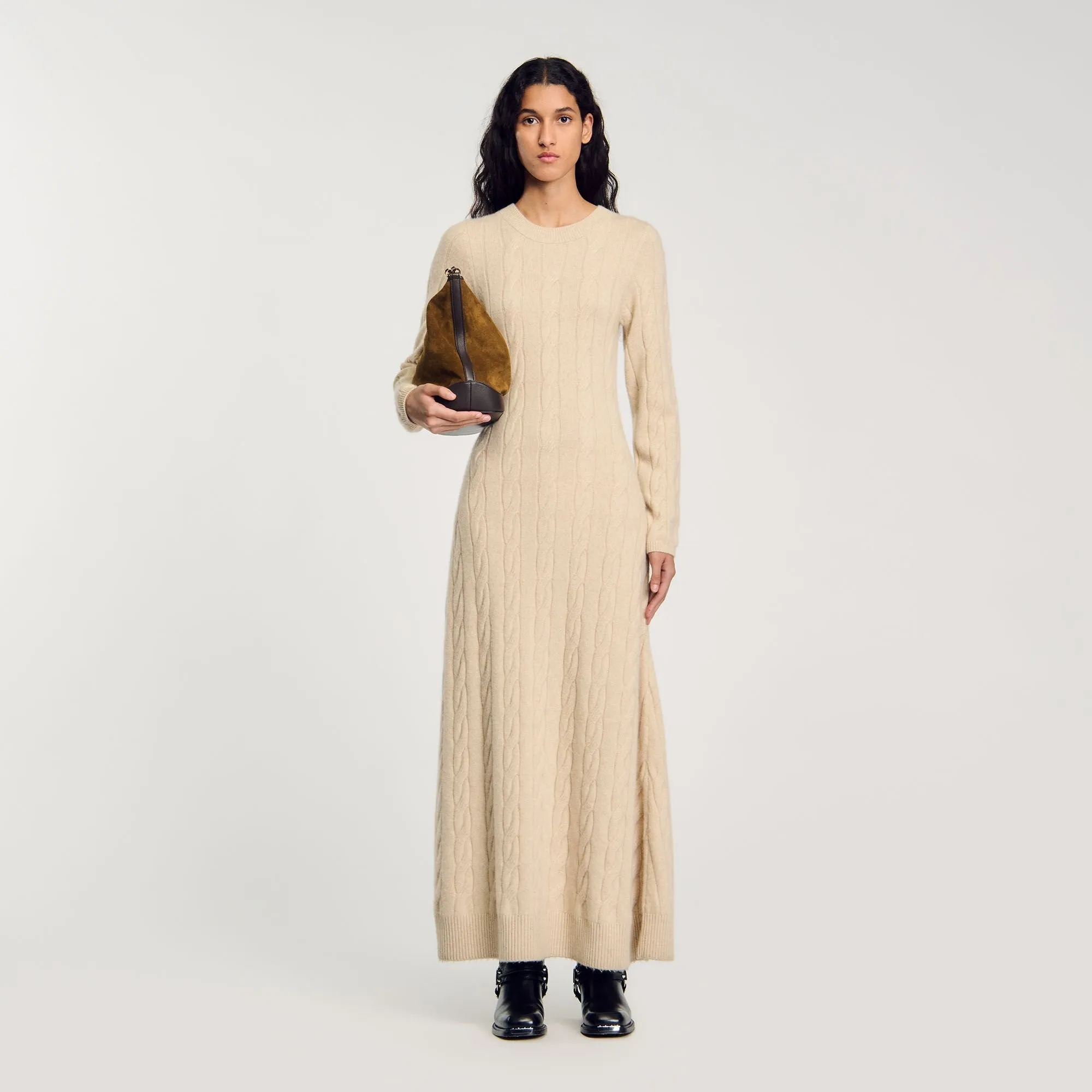 Cable Knit Maxi Dress