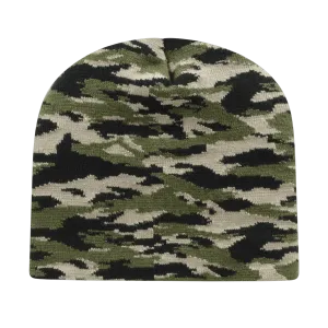 Cap America RKTC9 Vintage Tiger Camouflage Knit Beanie