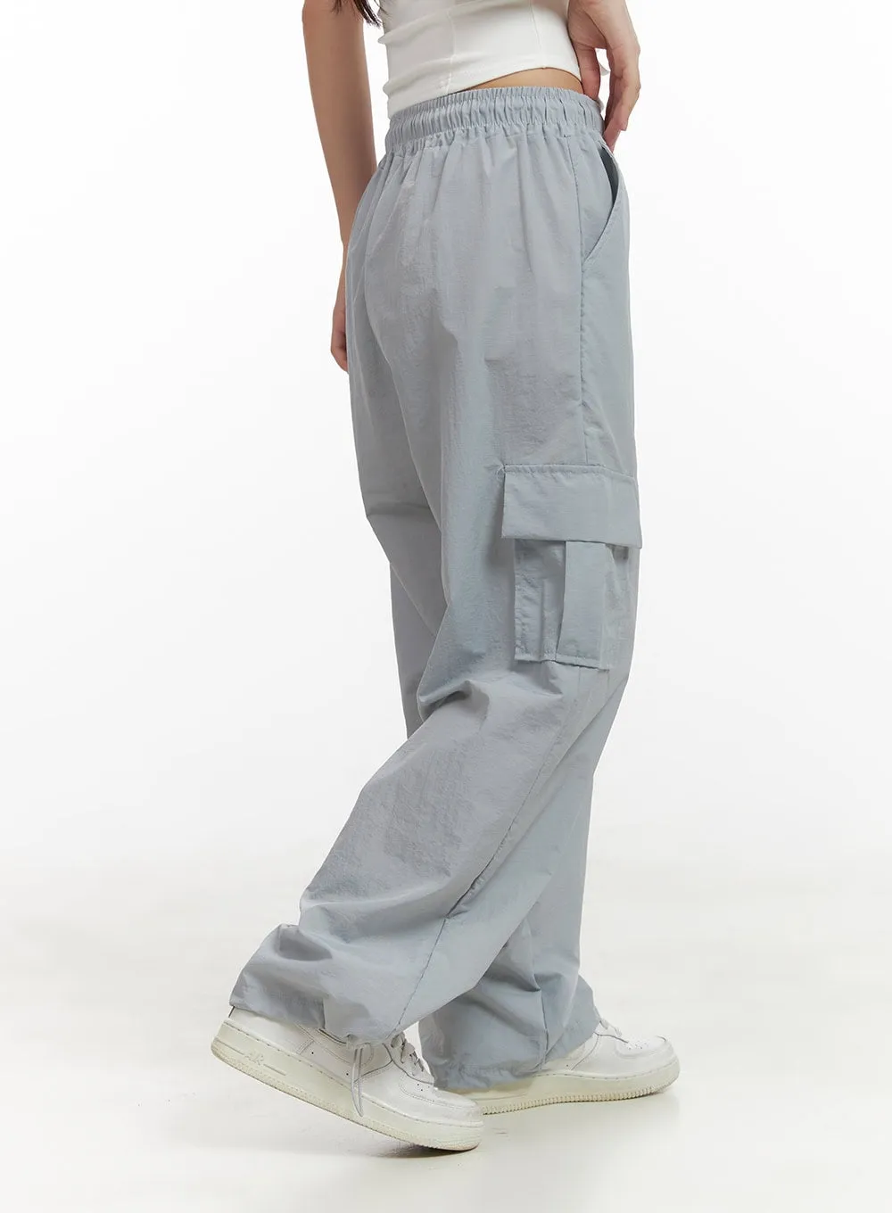 Cargo Banded Nylon Pants CL431