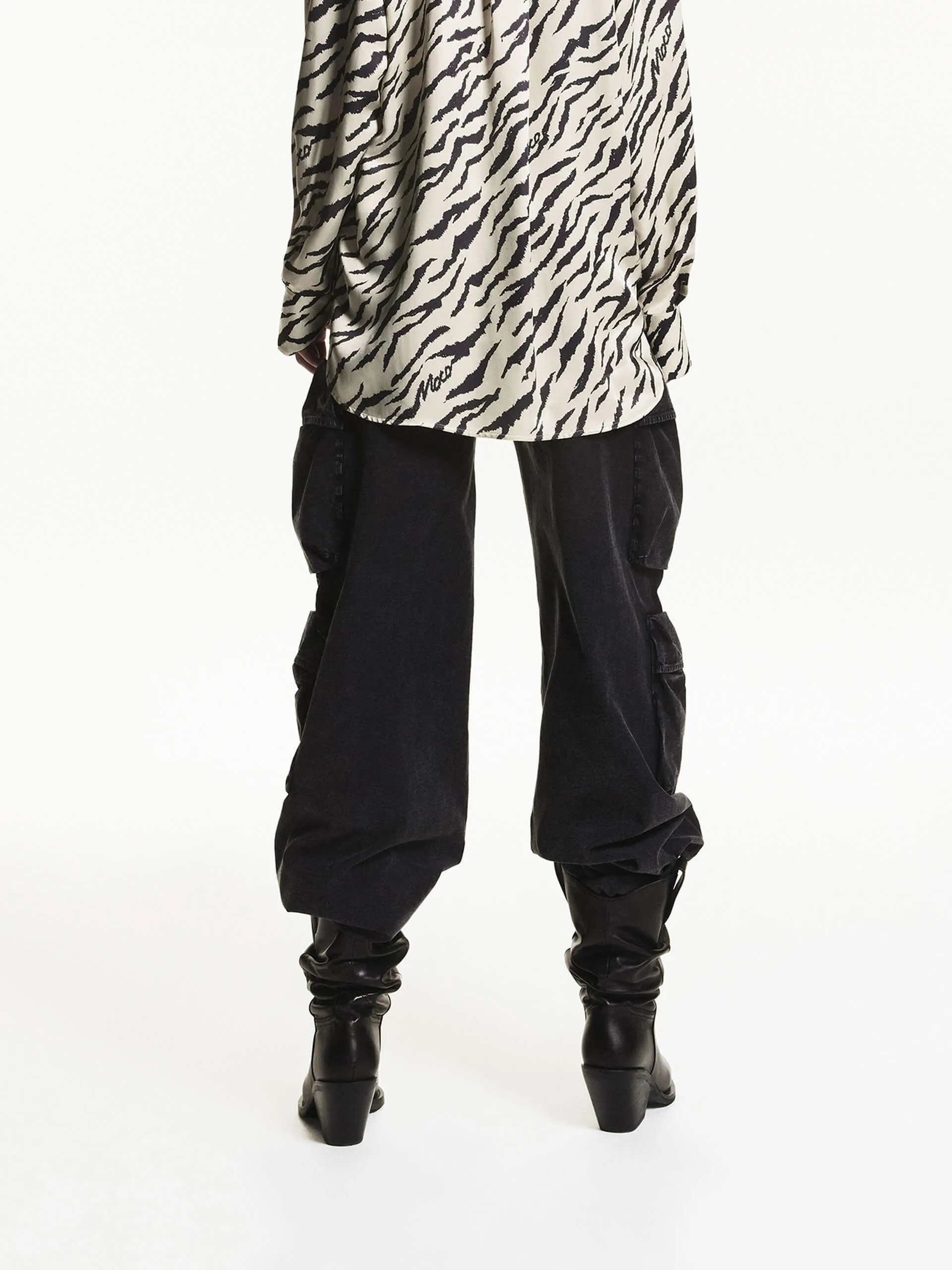 Cargo Style Straight Pants