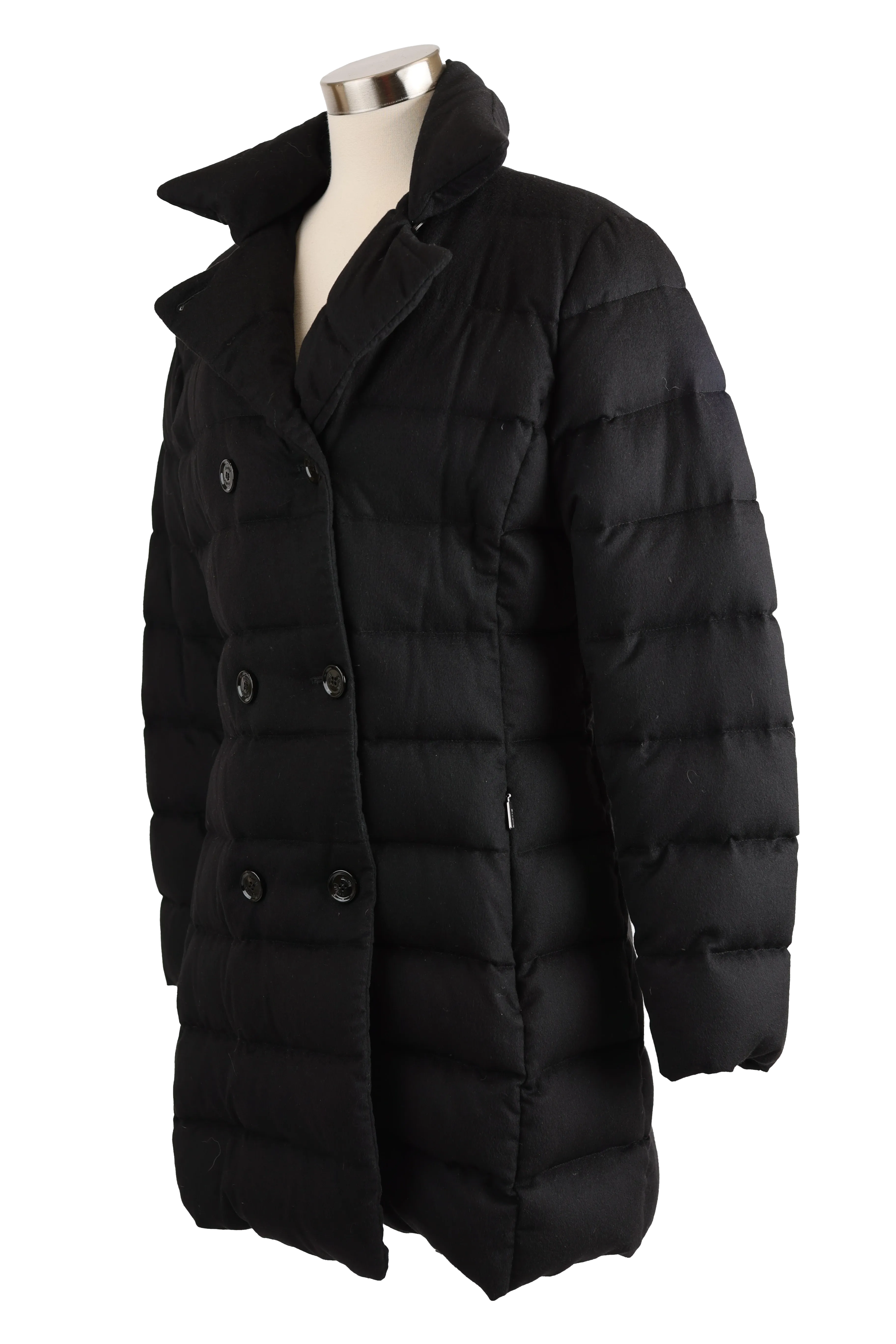 Cashmere Quilted Down Parka