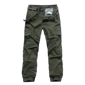 CASUAL MULTI-POCKETS CARGO PANTS