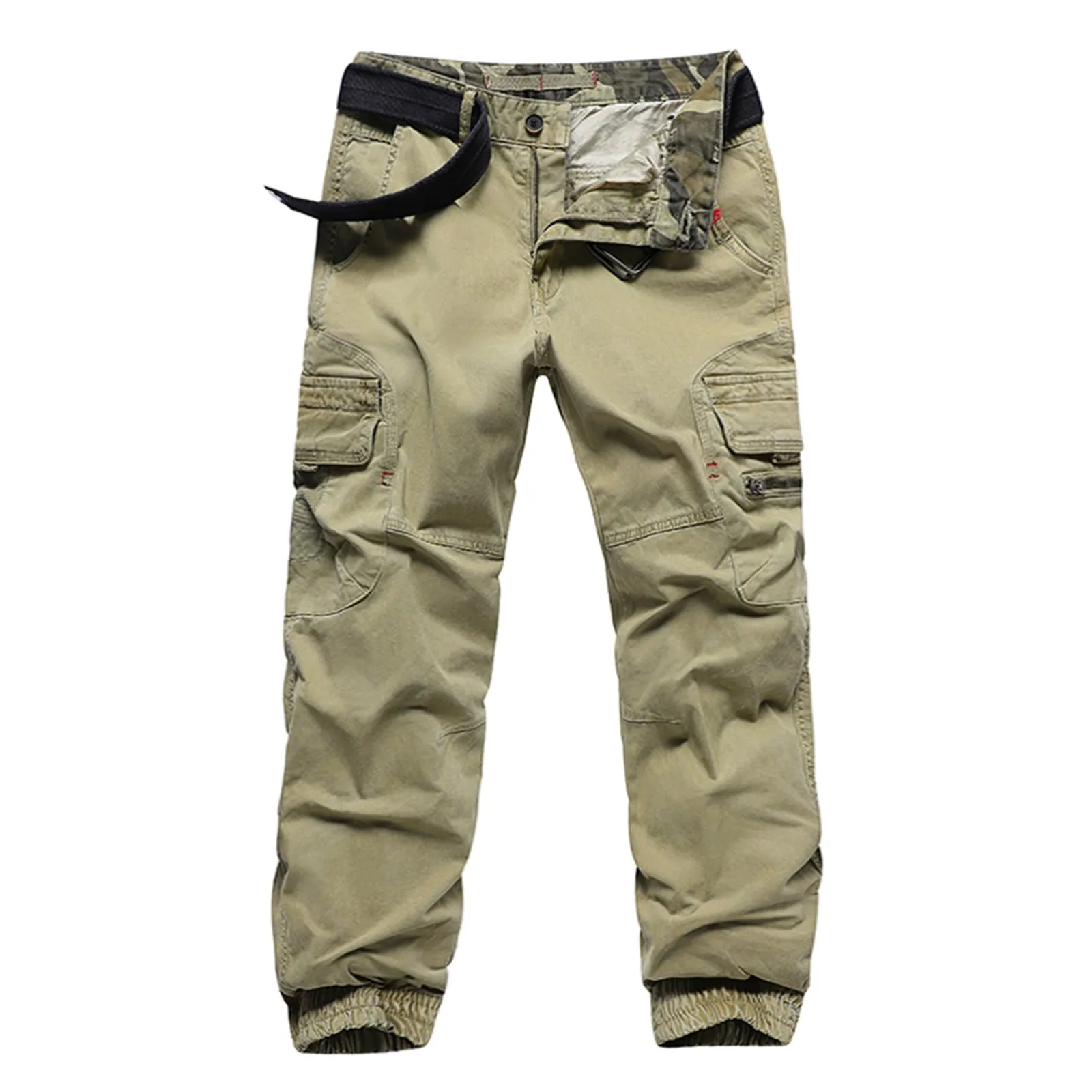 CASUAL MULTI-POCKETS CARGO PANTS