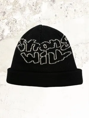 Comme Des Garçons Shirt intarsia-knit beanie hat