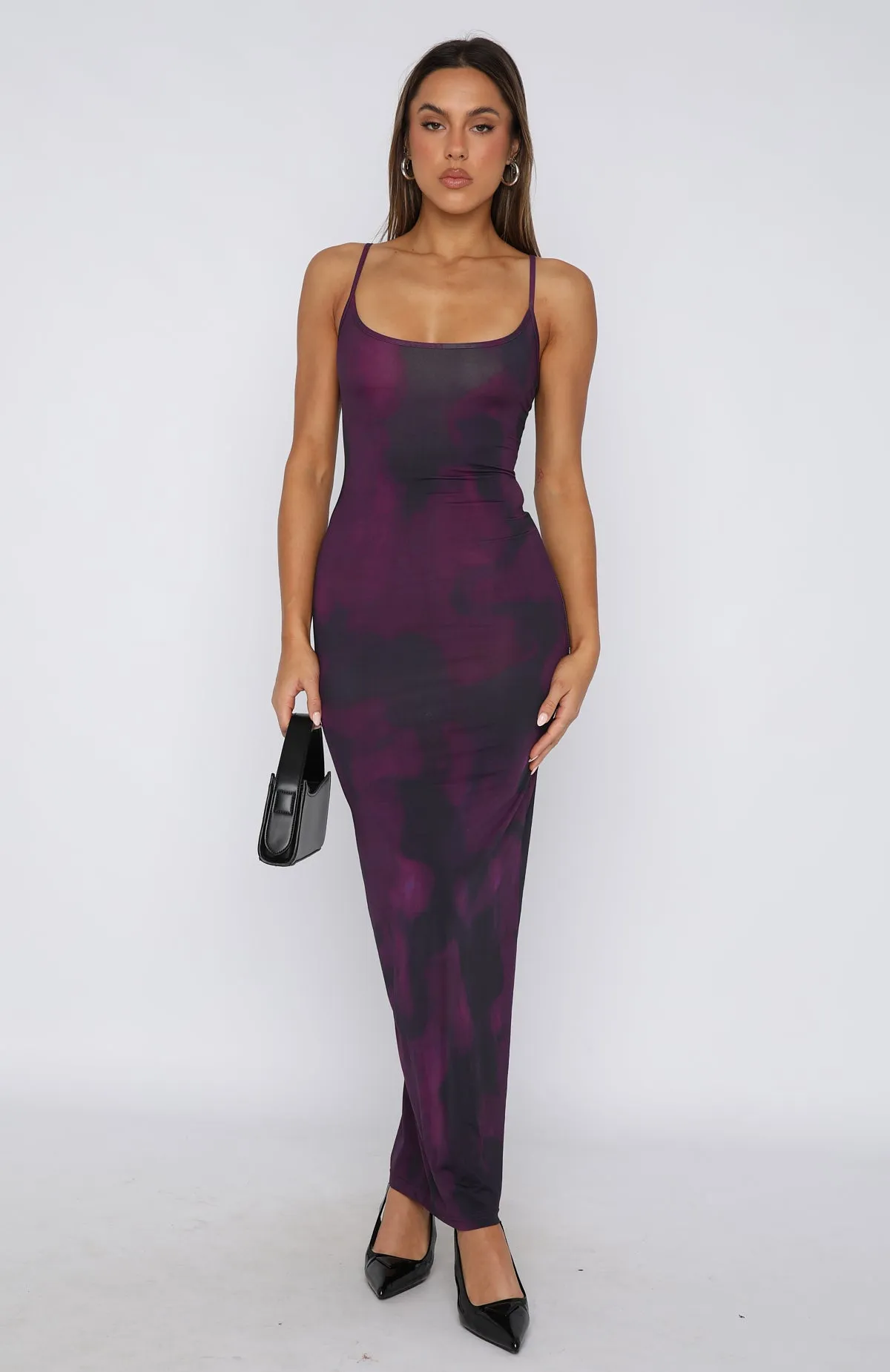 Crave You Maxi Dress Purple Aura