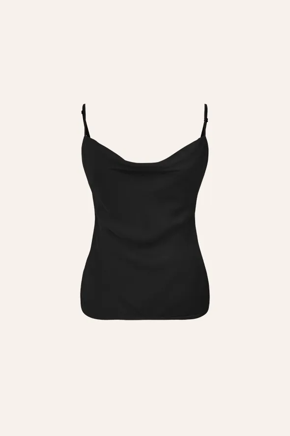 Crimson Camisole in Black