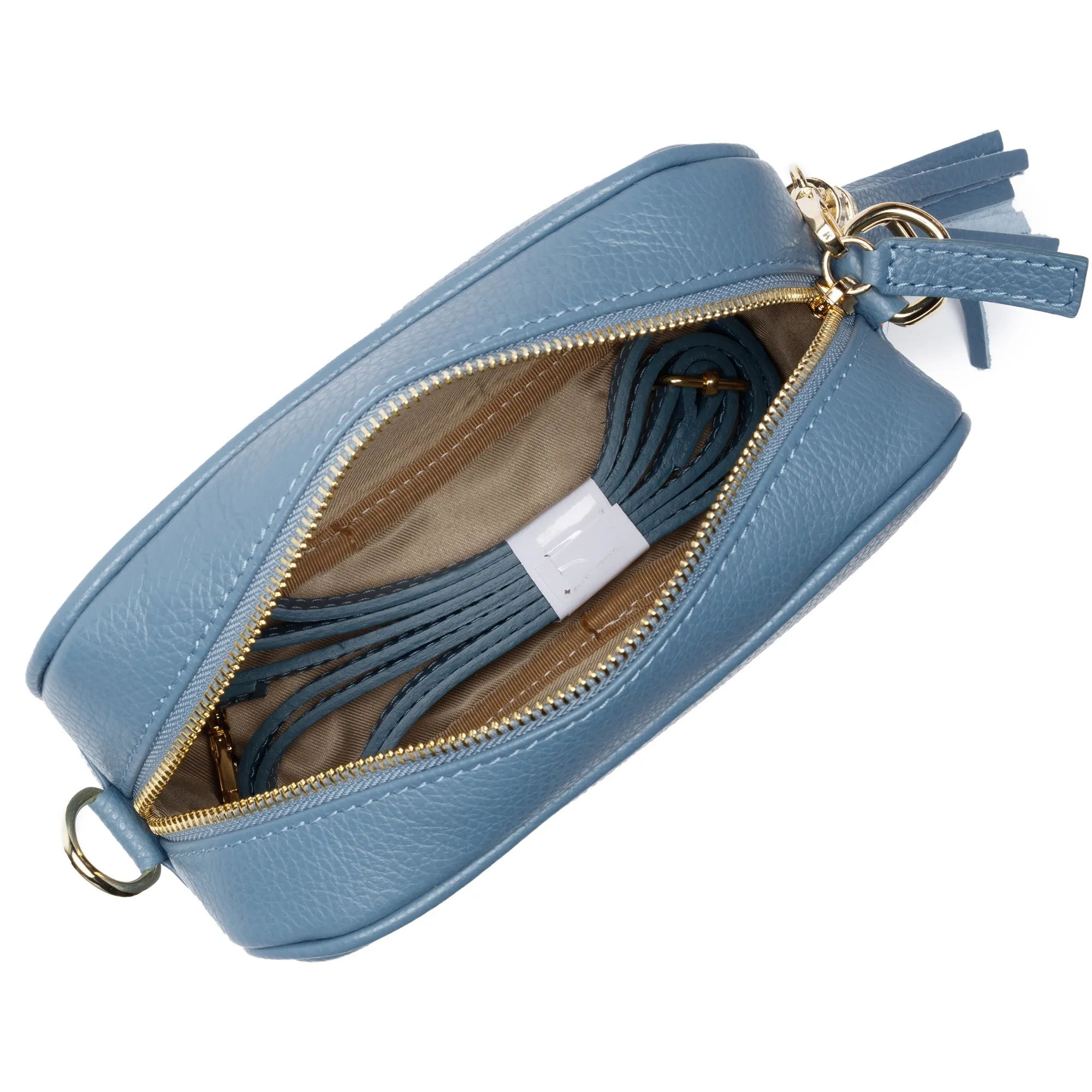 Crossbody Light Blue (Aztec Strap)