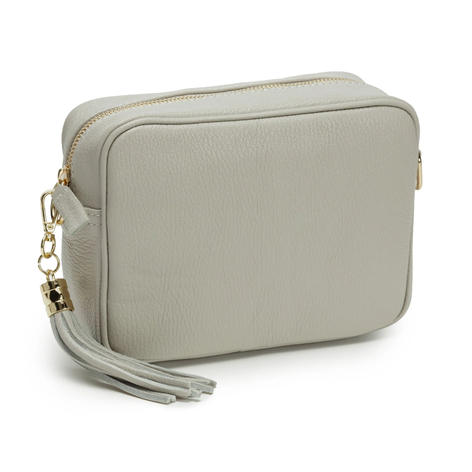 Crossbody Light Grey(Python Stripe Strap)