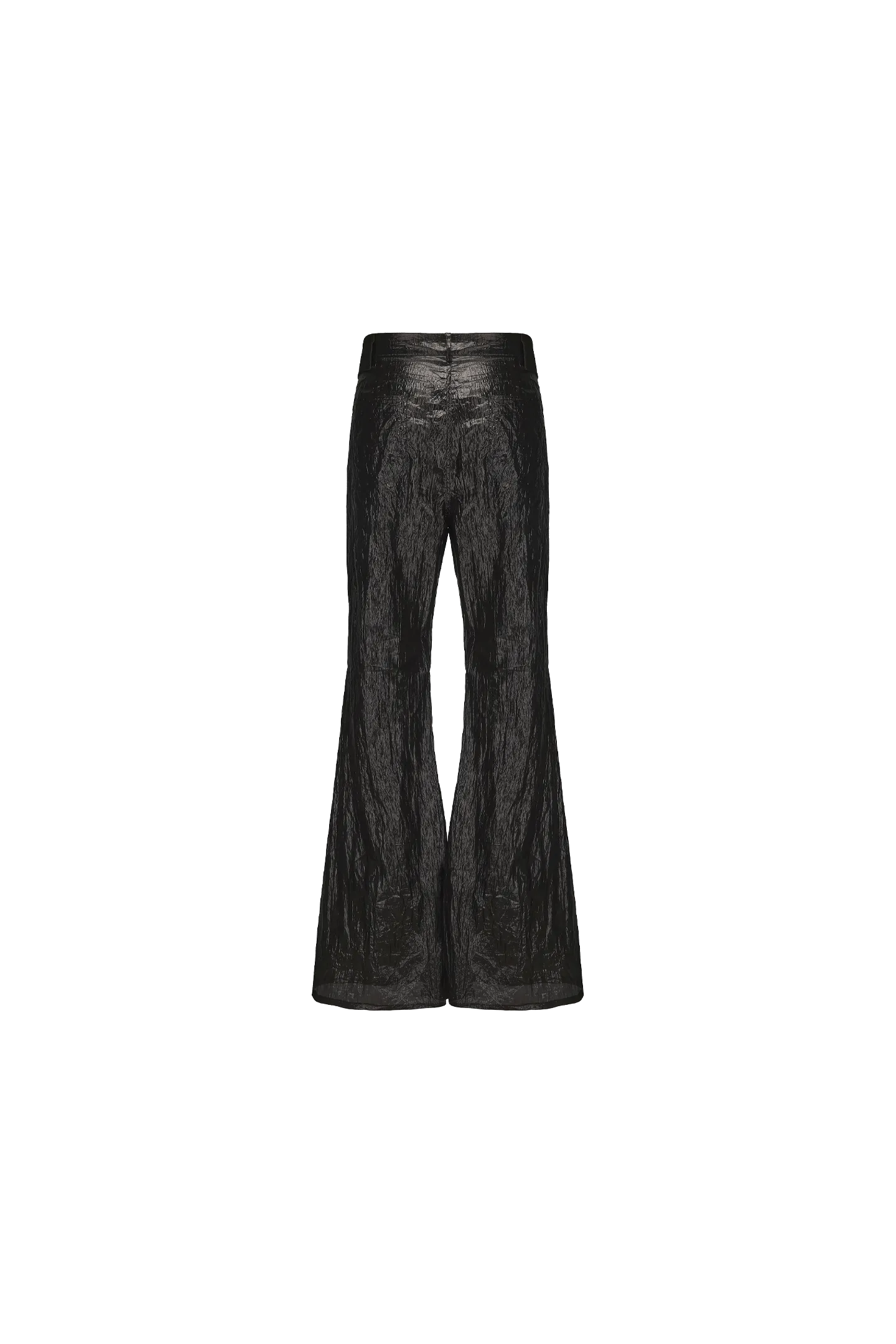 Disark Textured Pleated Flared Pants