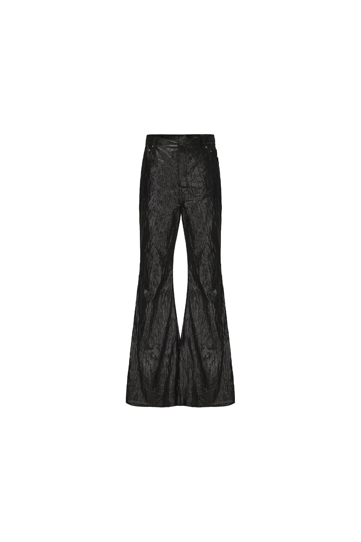 Disark Textured Pleated Flared Pants