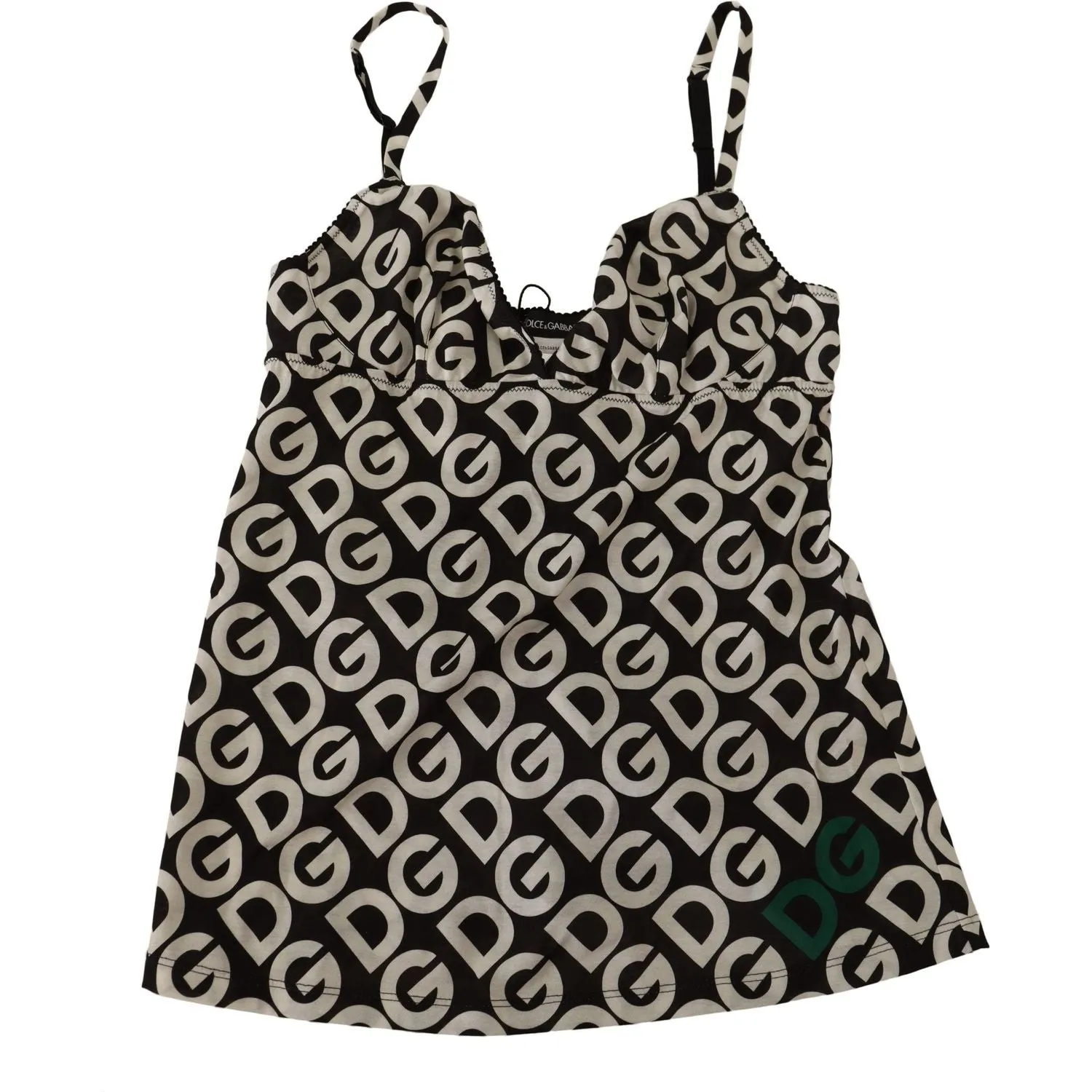 Dolce & Gabbana Chic Logo Print Camisole Tank Top