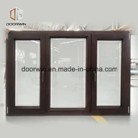 DOORWIN 2021High Quality Competetive Price in Chinese Window Markets, Built-in Blinds Integral Shutter Tilt and Turn Window for Afghan Client - China Aluminum Window, Wood Aluminum Window