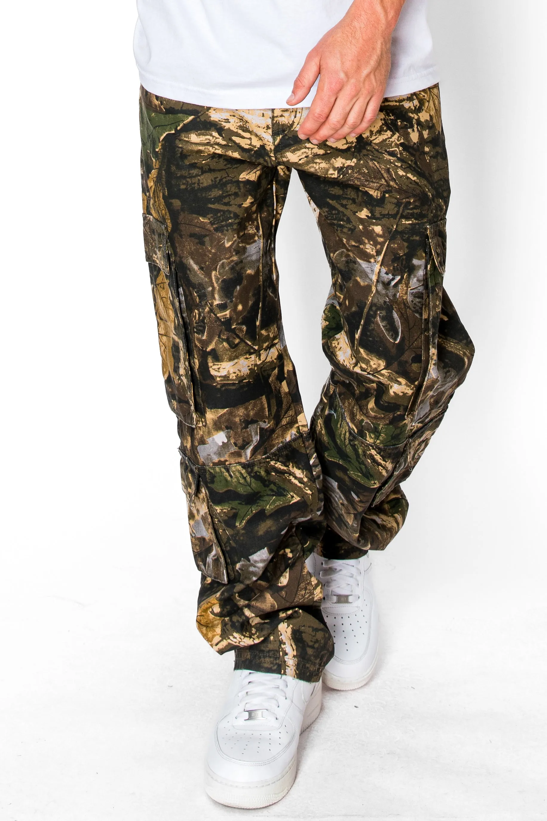 Double Cargo Hunter Camo Jeans