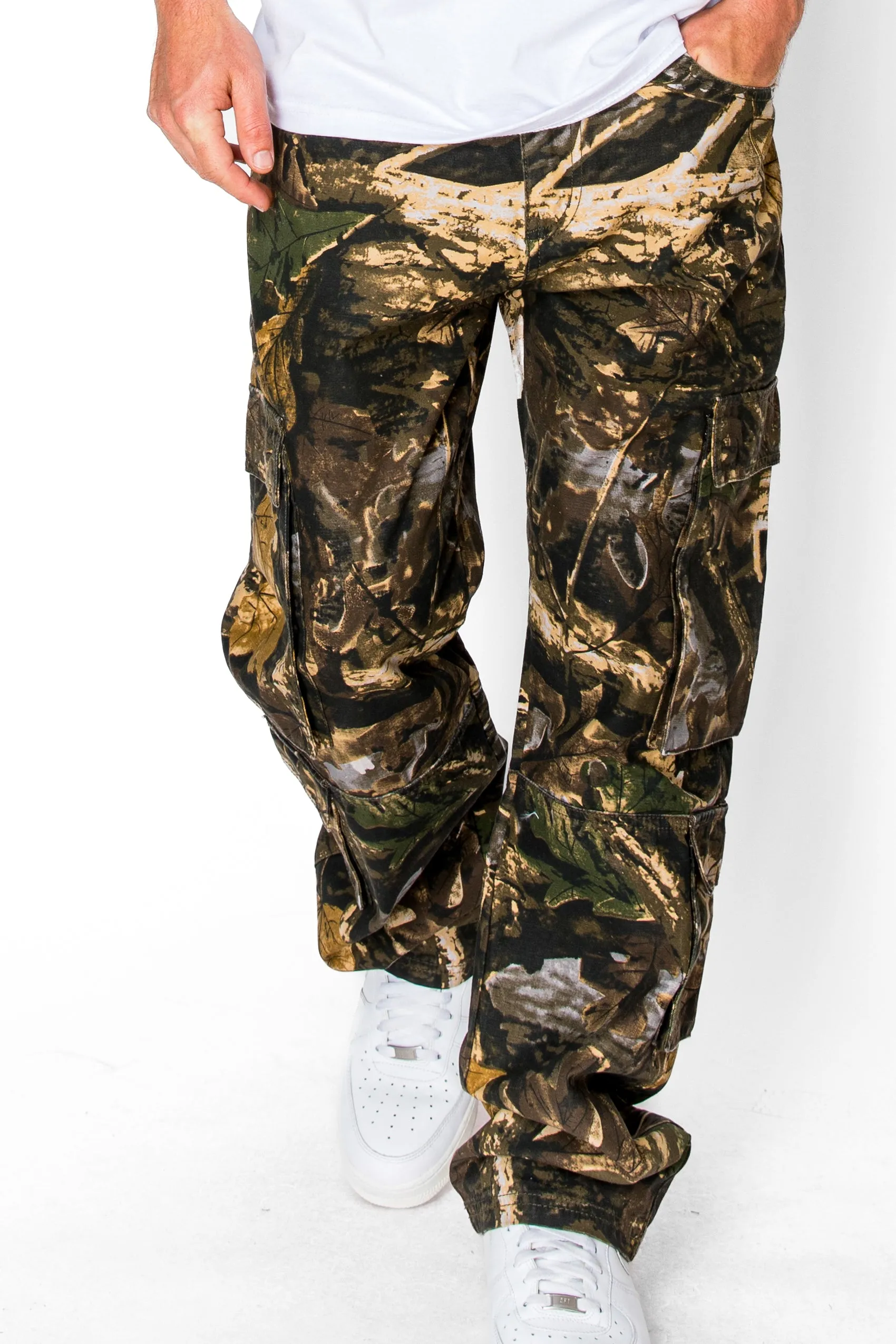 Double Cargo Hunter Camo Jeans