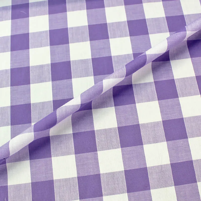 Dressmaking Bold Gingham - Lilac