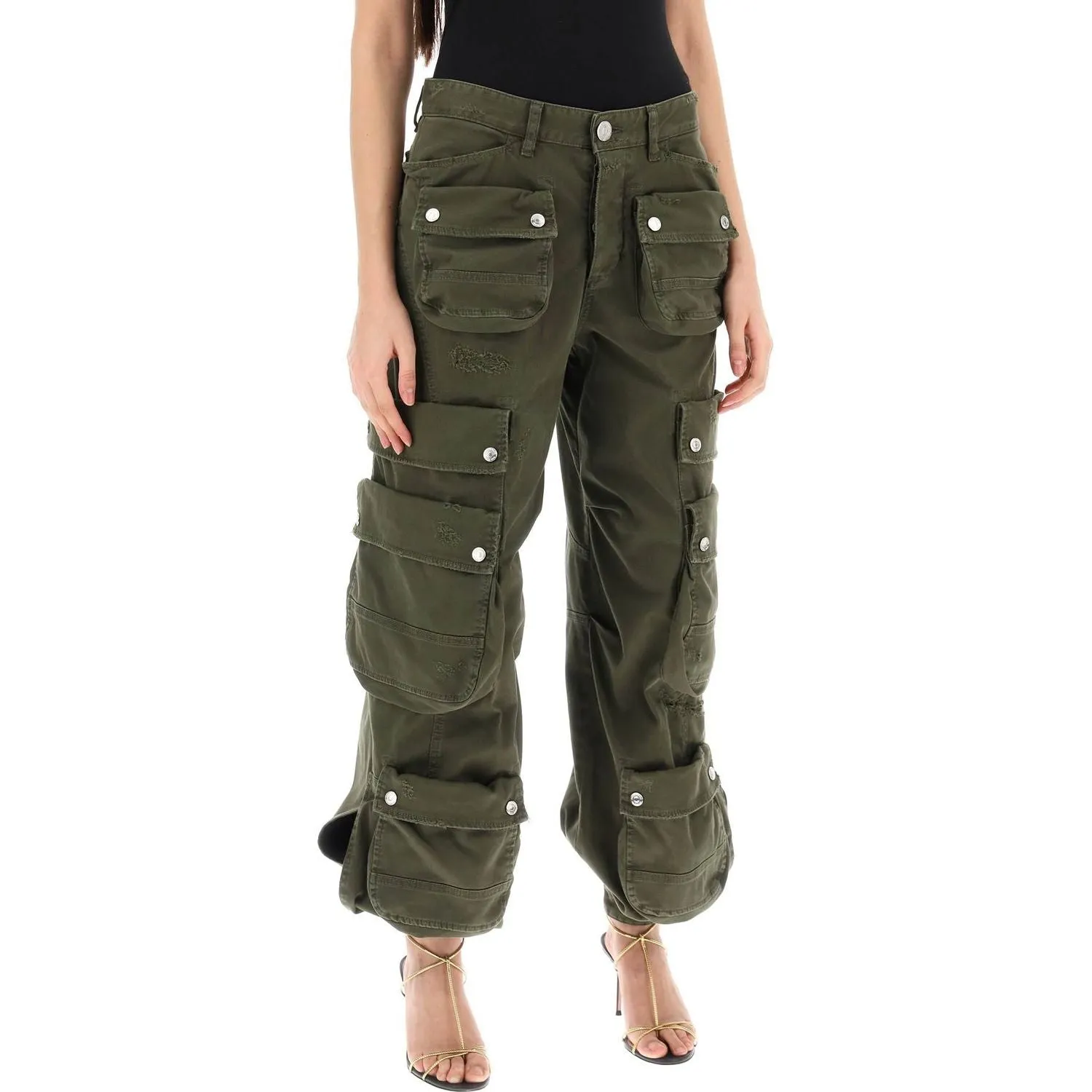 Dsquared2 wide leg cargo pants