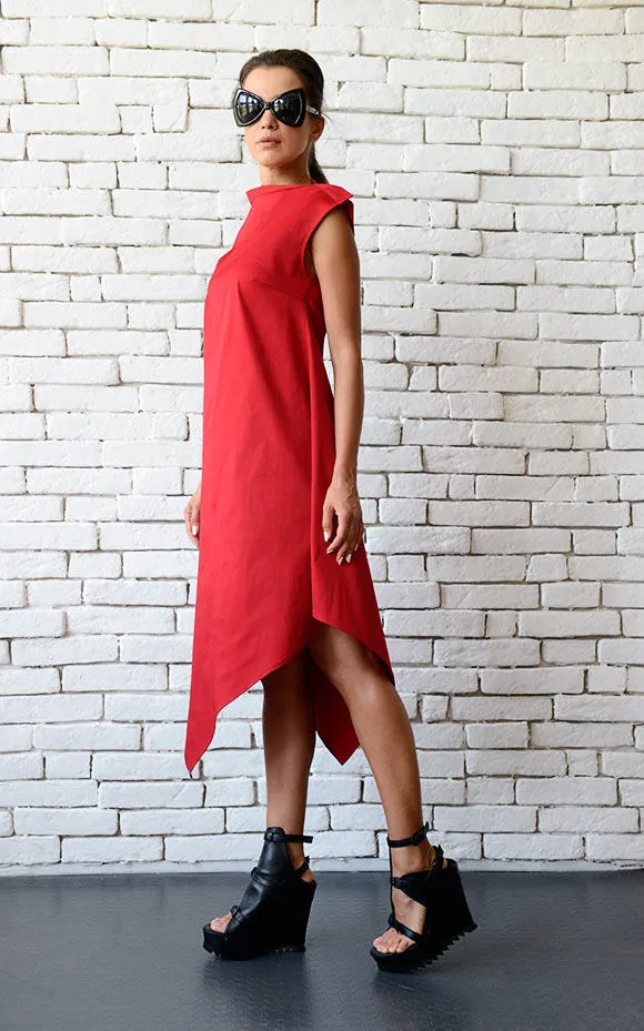 Elegant Asymmetric Dress