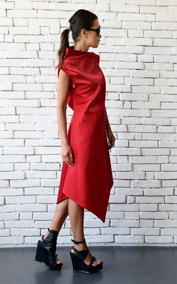 Elegant Asymmetric Dress